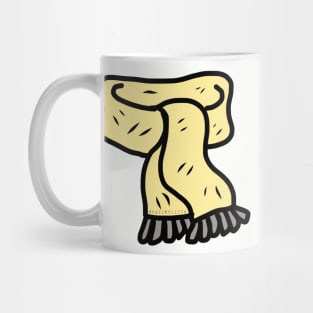 Yellow Scarf Mug